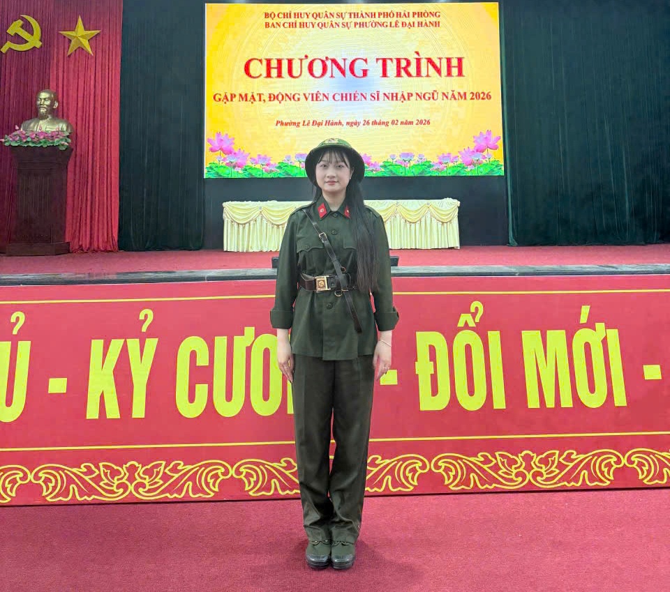 Công dân phường Lê Đại Hành: “Tiếp lửa truyền thống – Tuổi trẻ sẵn sàng cống hiến”